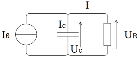 Experiment circuit with resistance